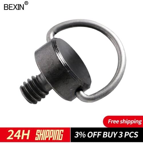Camera Tripod Monopod 1/4" Flat Head D ring Camera Screw For SLR/Digital Camera Quick Release Plate camera accessories