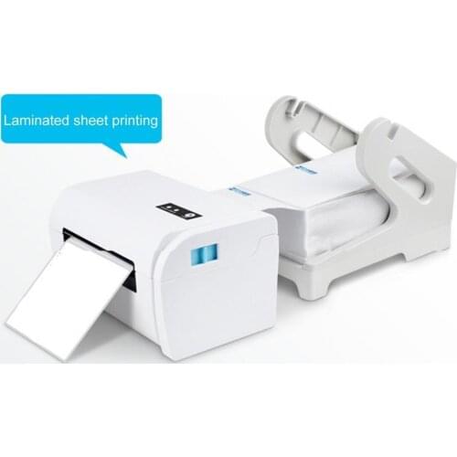 Solid Useful Electronic Thermal Printer with Holder Barcode Printer High Efficiency for Waybill