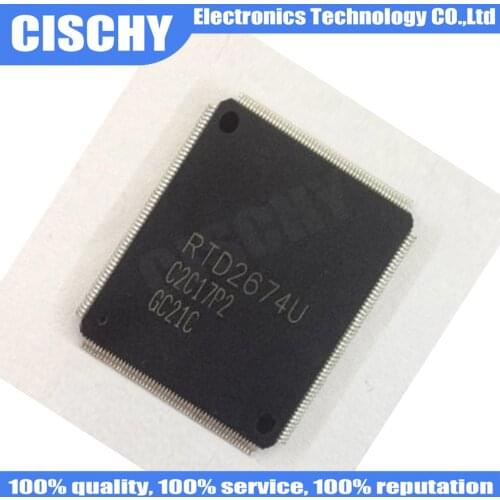 2pcs/lot RTD2674U RTD2674 RTD2674U-GR QFP-216