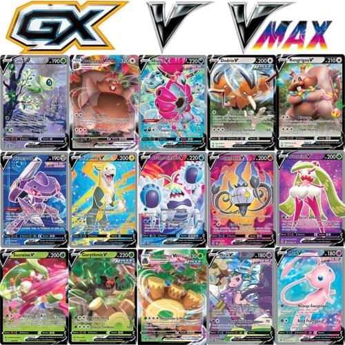 200pcs/set GX Pokemon Box TAKARA TOMY Battle Toys Hobbies Hobby Collectibles Game Collection Anime Cards for Children