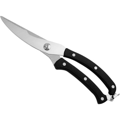 255mm(9.8'') Stainless Steel Poultry Kitchen Chicken Bone scissor with Safe Lock Cutter Cook Tool shear cut Duck Fish