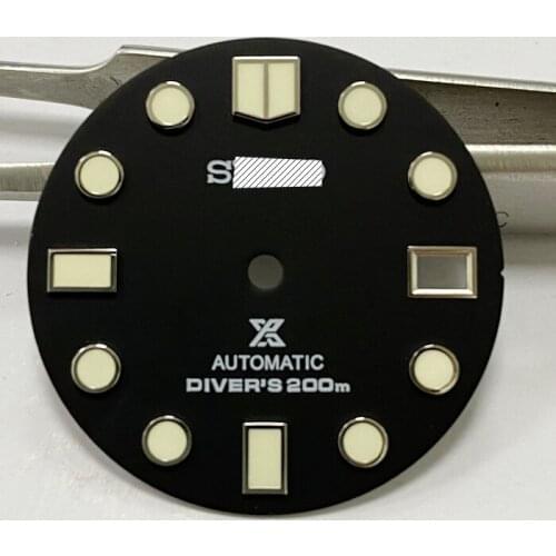 SKX007 Lords dial is suitable for Seiko NH35A movement diving watch modified Japanese C3 luminous 28.5mm