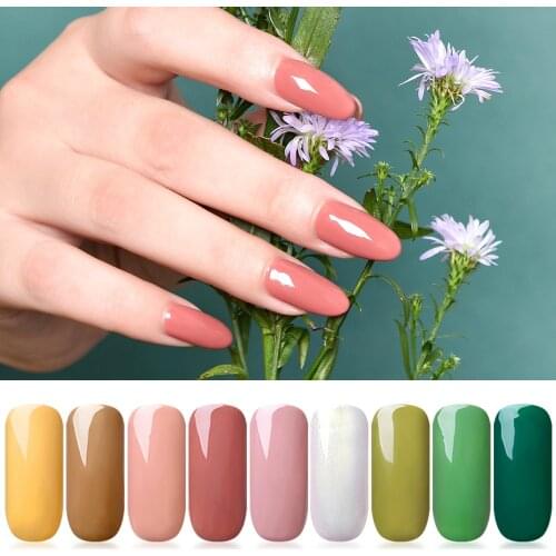 7ml Nail Gel Polish UV Gel Nail Polish Pure Nail Color Painting Tips Top Coat Soak Off Nail Art Gel Varnish Manicure Lacquer