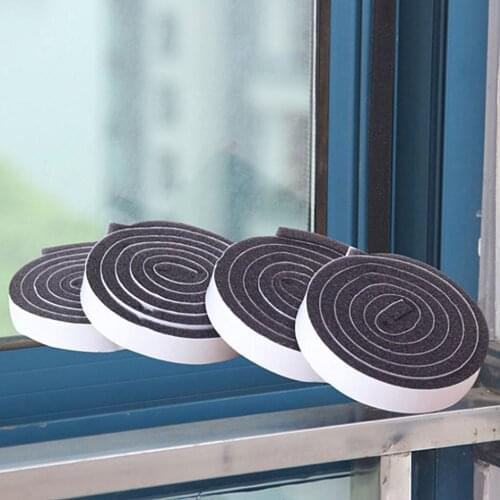 Hot Sale 4Pcs Door Window Gap Self-adhesive Tape Dust-proof Wind-proof Sealing Sticker Multifuctional Durable Practical