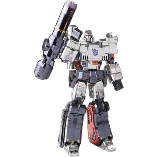 Art Model MU 3D Metal Puzzle G1 White Robot Model kits DIY 3D Laser Cut Assemble Jigsaw Toys GIFT For Children