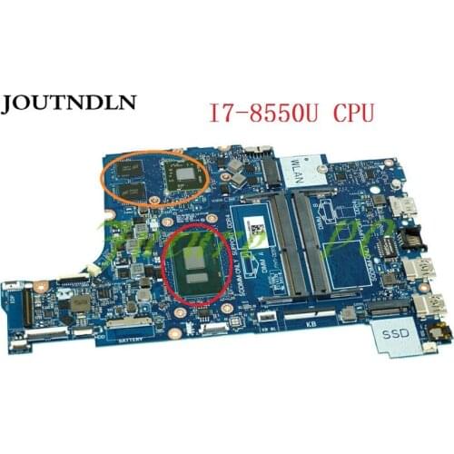 JOUTNDLN FOR DELL Inspiron 5770 Laptop Motherboard Y8YF0 0Y8YF0 CN-0Y8YF0 W/ I7-8550U CPU CAL50/DAL10 LA-F115P DDR4