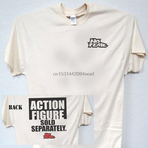 NO FEARInspired Classic Action Figure Sold Seperately Pocket Print Full Back All Sizes S 5XT Shirt T 1724IvyL@@K