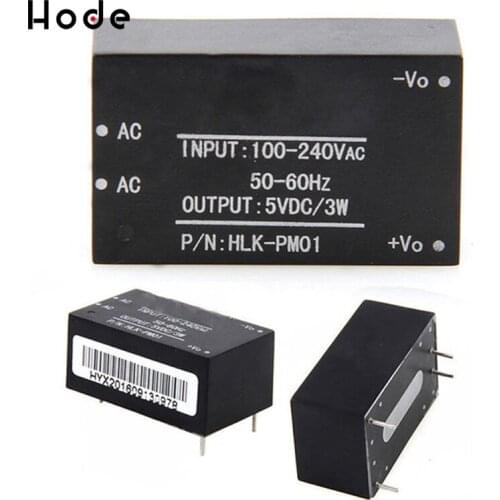 HLK-PM01 AC-DC 220V to 5V mini power supply module,intelligent household switch power supply module