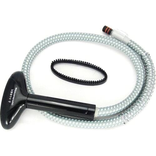 Garment Steamer Guide Hose with Brush Spray Universal Garment Steamer Parts Spray Steam Pipe Hose Nozzle Accessories