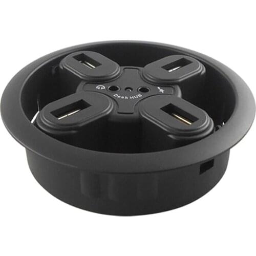 Office Computer 4 Port USB 2.0 Splitter High Speed Hub Converter for PC Laptop