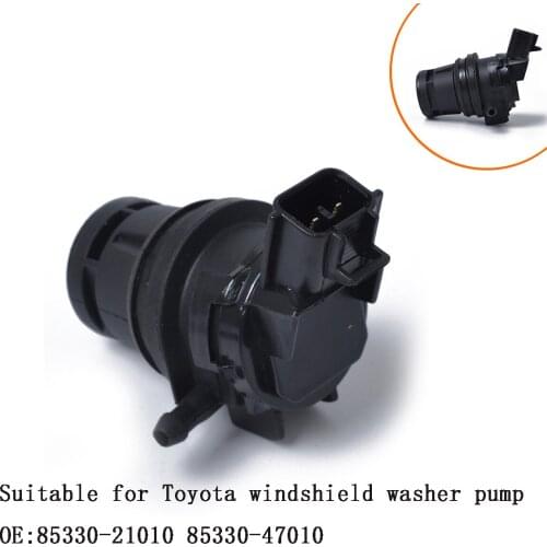 Car Windshield Washer Pump 85330-21010 85330-47010 Water Jet for Toyota Auxiliary Water Pump