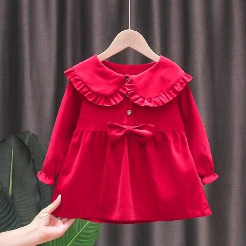Autumn Dress for Girls Long Sleeve Princess Dresses for Birthday Wedding Kids Children Clothes