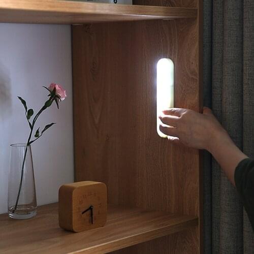 Portable LED Under Cabinet Lights Wireless Hand Pressure Lamps Home Closet Cupboard Wardrobe Stairs Kitchen Wall Night Lights