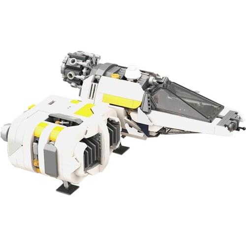 MOC-38545 Building Block Star Trek Series Republic Spaceship BH-190 L-WING Airship Model Kids DIY Brick Assembling Toys Gifts