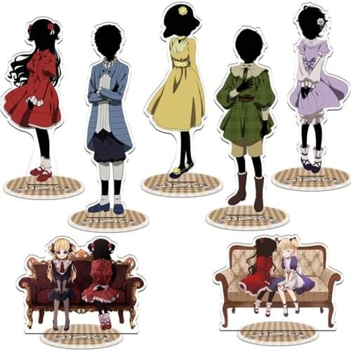 Shadows house Toys Double Sided Painting Acrylic Anime Toy Desktop Ornaments Toys 3D LED Night Light