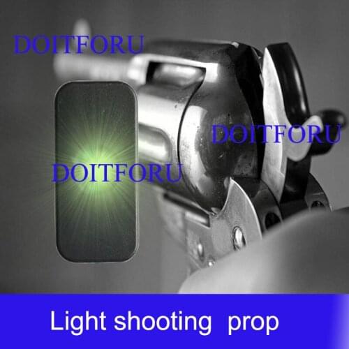 Live escape Real life room escape prop takagism game intensive pulse light hard light sensor shooting laser or torch open lock