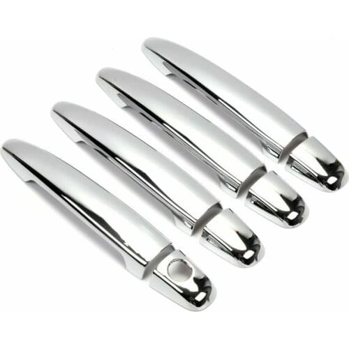 8Pcs Chrome Car Exterior Door Handle Cover Trim Protector for Toyota Camry Highlander Tacoma Avalon 4Runner Lexus GS GX RX