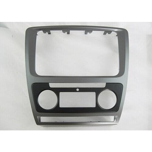 Car Fascias Stereo Radio Panel Audio Frame Dash Kit For Skoda Octavia Auto Air Conditioning Edition 2008 20092010 2011 2012 2013
