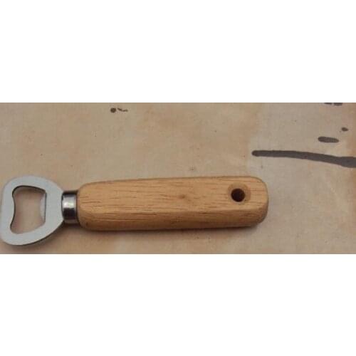 Free Shipping 120pcs/lot Wooden Beer Bottle Opener Personalized Engraved and Monogrammed Wedding Groomsmen Gift SL5088