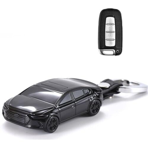 Car Model Shape Car Key Cover case For Hyundai Solaris HB20 Veloster SR IX35 Accent Elantra i30 For KIA RIO K2 K3 Sportage