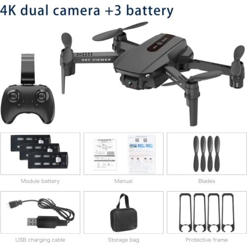 2021 New Drone 4k Mini Professional Wide-angle WiFi S88 Drone Dual Camera Height Keeping Headless Mode Drone S60 Drone Upgrade