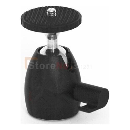 Mini 1/4" Metal Tripod Mount Ball Head For Video Camera DC Quick Release