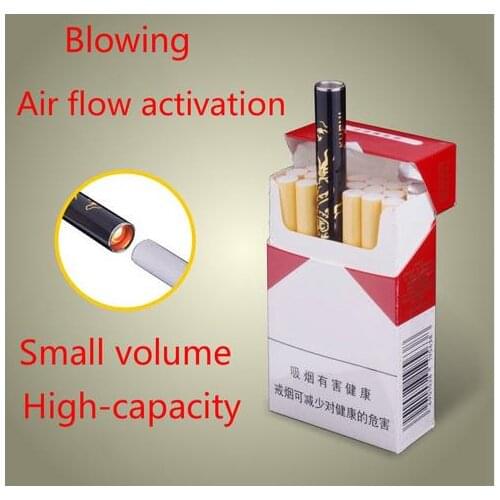 Mini Colorful Convenient Airflow Lighting Windproof Electronic Rechargable USB Flameless lighter