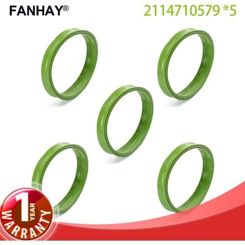 Set of 5 Fuel Pump Seal Gasket 2114710579 A2114710579 for Mercedes-Benz W203 C209 W211 C219 CLK320 E320 E350 Car Accessories