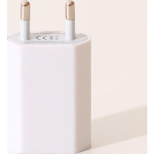 USB Wall Charger Charger Adapter 5V 1A Single USB Port Quick Charger Socket Cube for iPhone 7/6S/6S Plus/6 Plus