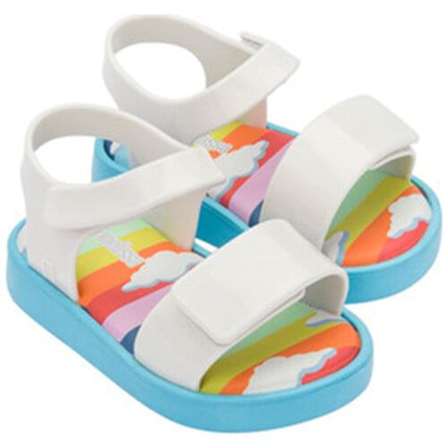 2021 New Mini Melissa Girls Summber Sandal Princess Fashion platform shoes Childrens Beach Shoes Kids Jelly Sandals HMI049