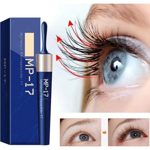 10ml Nutmeg Peptide Eyelash Nourishing Liquid Rapid Growth Serum Natural Eyelash Enhancer Lengthening Mascara Eye Beauty