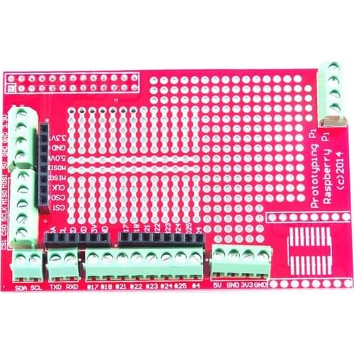 Protoshield Expansion Board Raspberry PI 2nd 3rd Generation Prototype Expansion Board Raspberry Pi Prototype Shield