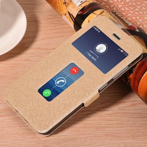 Luxury Open window Fundas For OPPO R15 case cpver PU leather Flip case PACM00 PACT00 back cover For OPPO R 15 shell cases