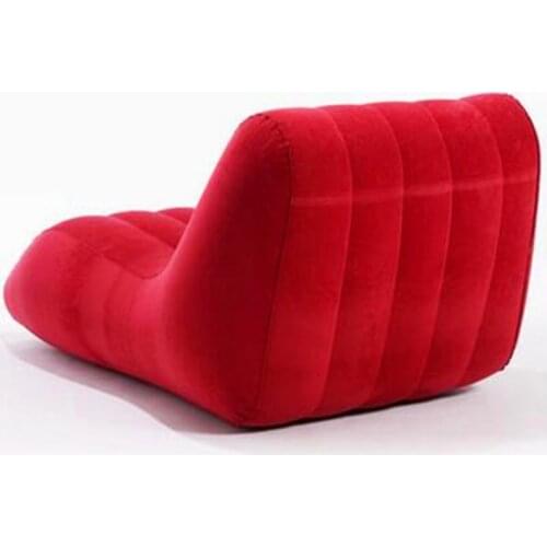 S-type flocking recliner home convenient sofa recliner bedroom office lunch break chair balcony leisure single chair