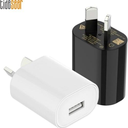 SAA/C-TICK Certificated AU Plug Australia New Zealand 5V 1A Single USB Wall Charger Travel Adapter For iPhone Samsung HTC 20pcs