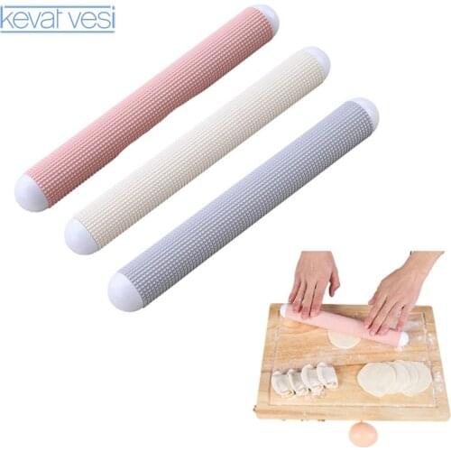 Non-Stick Rolling Pin Fondant Cake Dough Roller Pastry Dough Flour Roller Decorating Cake Tools Kitchen Accessories Baking Tool