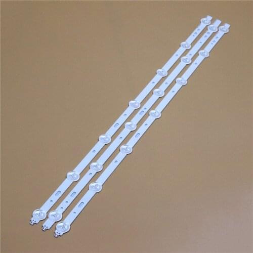 LED Array Bars For Dual DLE32RW185 32" inch LED Backlight Strips Matrix Kit SVS320AA6_6LED SVS320AD7_7LED REV.1 Lamps Lens Bands