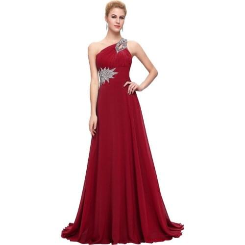 In Stock Sexy Evening Dresses 2021 Bealegantom Chiffon A-Line Sequin Beading Long Formal Lady Prom Gowns Vestido Robe Soiree