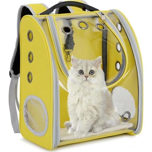 WaterProof Pet Cat backpack Pet Dog Carrier Bag Breathable Large Space Pet Carrier Backpack Capsule for Cat Small Dog Outdoor