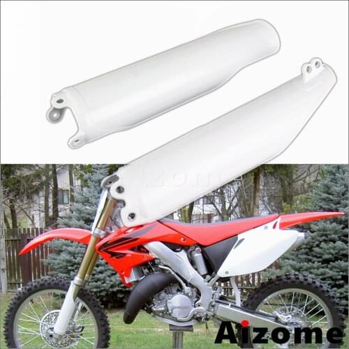 Dirt Bike Front Fork Guards Protector Cover For Honda CR125 CR250 CR500 CRF250R 250X 450R 450X CRF 450 RX Supermoto Motocross