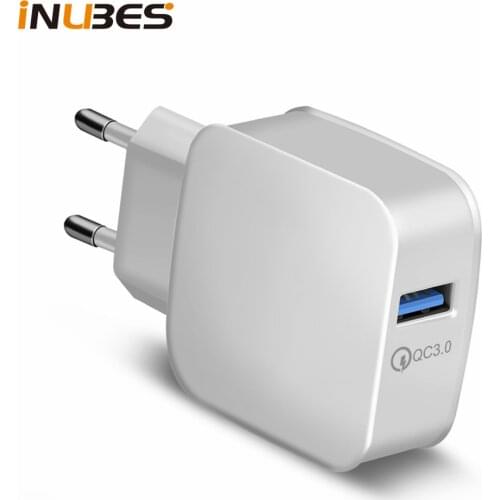 18W Quick Charge 3.0 USB Charger for Samsung Xiaomi Wall Charger Travel Fast Charging Mobile Phone Charger for iPhone Adapter