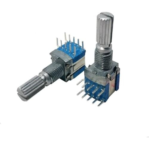 5PCS langle length 20MM RS1010 Band Switch Rotary Switch Gear Change Switch 2 Pole 3 Position