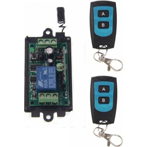 Wireless Remote Control Switch DC9V12V24V Single-Channel Remote Module Access Control Remote Control Electric Door Controller
