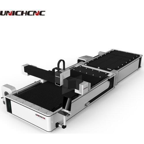 Affordable fiber laser cutter for metal with 3m length rotary