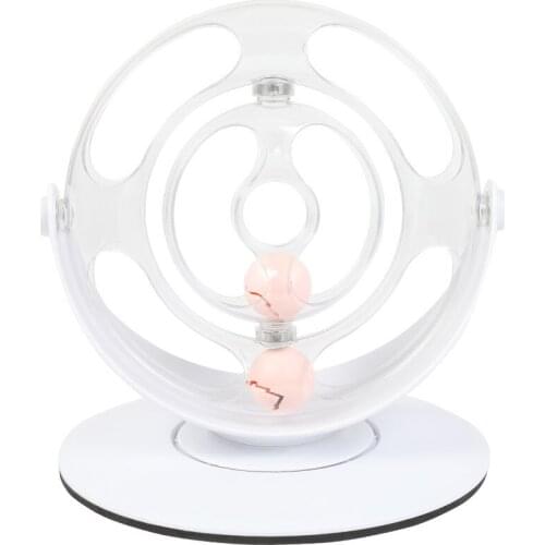 Cat Toy Roller Space Ring Interactive Game Board Educational Puzzle Toy with 2 Balls for Pet Cats Dogs The Life of Pets Supplies