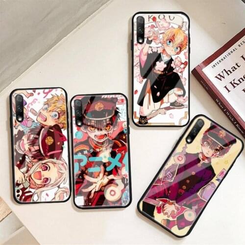 Jibaku Shounen Hanako Kun Toilet-bound Phone Case For Huawei P9 10 20pro 30lite Mate 9 10lite 20pro Honor 7A 8X 9Tempered Glass