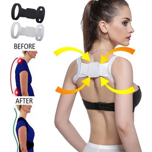 1pcs Back Shoulder Posture Corrector Adult Children Corset Spine Support Belt Correction Brace Orthotics Correct Posture Health