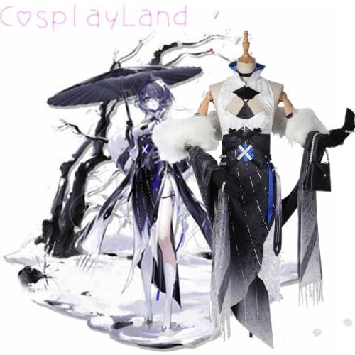 Game Cosplay Arknights Whisperain Costume Carnival Halloween Costumes Women Dress Arknights Costume Outfit Full Set Suit