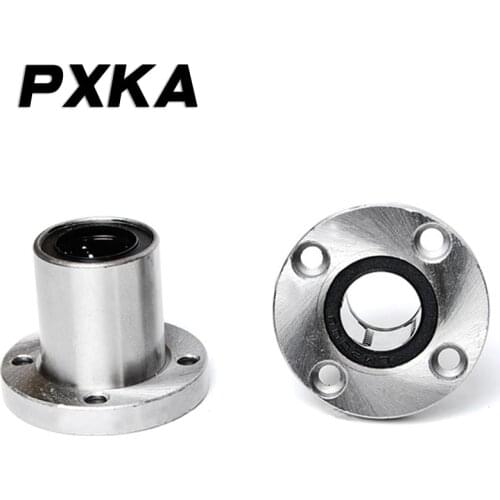 Round flange linear motion bearings LMF6UU LMF8UU LMF10UU LMF12UU LMF13UU LMF16UU LMF20UU LMF25UU LMF30UU LMF35UU LMF40/50/60UU