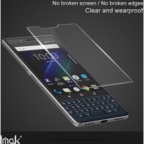 Imak Transparent Soft explosion-proof Surface Protector Film for BlackBerry Key2 / Key2 LE / Keyone DTEK70 Screen Protector
